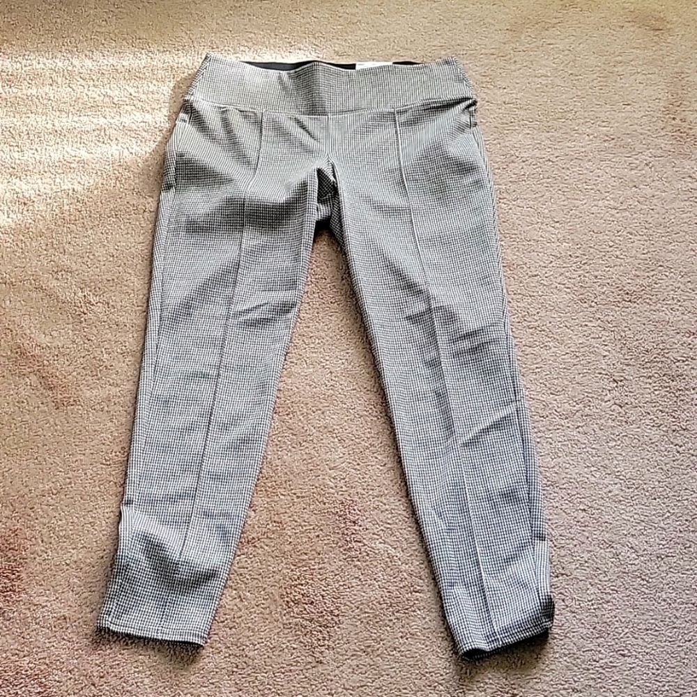 Nine West stretch knit legging L